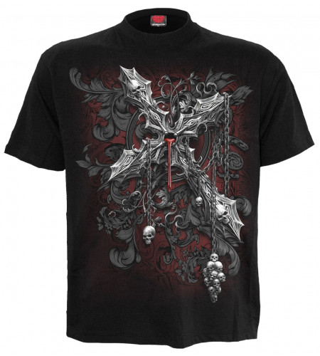 Boutique vente tee shirt gothique homme spiral direct