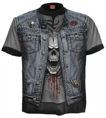 Boutique tee shirt homme trash metal rock