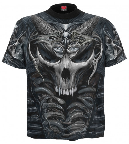Skull armor - T-shirt homme - Dark fantasy gothic