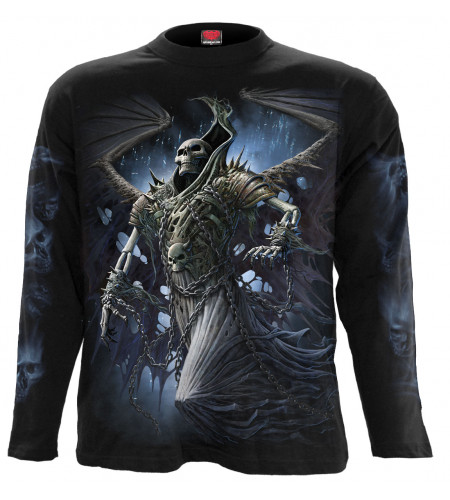 Winged skeleton - T-shirt squelette Reaper - Homme
