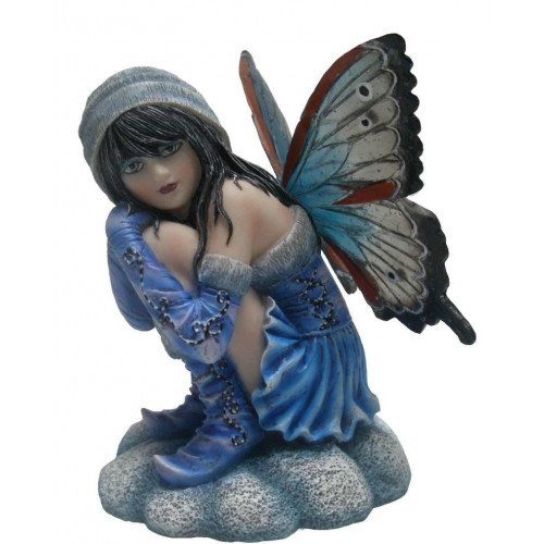 Statuette figurine fée elfe papillon