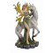 Fée verte et  licorne - Figurine statuette (21x11 cm*)