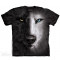 Black & white wolf - T-shirt loup - The Mountain - Enfant