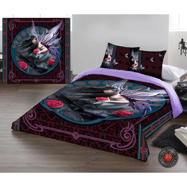 Guardian angel-parure de lit pour lit double artwork par anne stokes