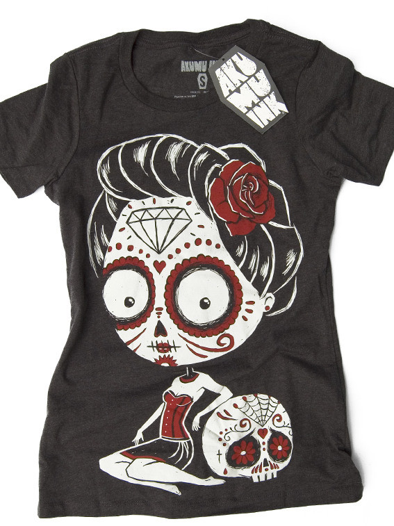 La Cavelera - T-shirt femme gothique - Akumu Ink