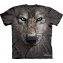 Wolf face - T-shirt loup - The Mountain