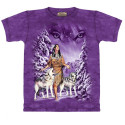 Eyes T-shirt indienne et loups - The Mountain