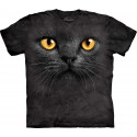 Big face black cat - T-shirt chat - The Mountain