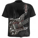 Air guitar - T-shirt rock