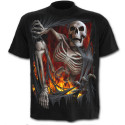 Death re-ripped - T-shirt homme gothique squelette