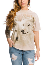 Sunlit soulmates - T-shirt loups blancs - The Mountain