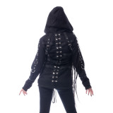 Veste Rock Gothic femme - Vivien coat - Chemical black