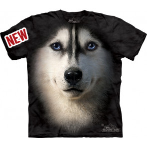 t-shirt chien husky