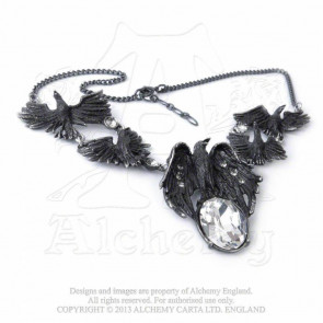 Murder of crows - Bijou collier corbeaux - Alchemy Gothic