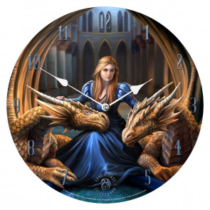 Votre boutique anne stokes magasin déco fées et dragons en France - horloge