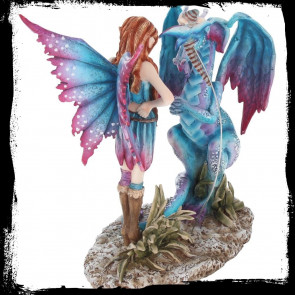 Bad dragon - Fée et dragon - Figurine - Amy Brown - 20.5cm