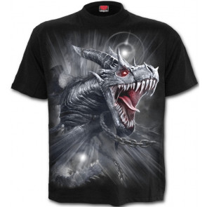 Boutique vente vêtements motif dragon gris créature heroic fantasy
