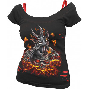 Stranded - Tee-shirt femme - Dragon - Spiral