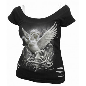 Purity - T-shirt femme - Licorne - Manches courtes
