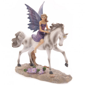 Figurine elfe et licorne - Lisa Parker - Tales of Avalon