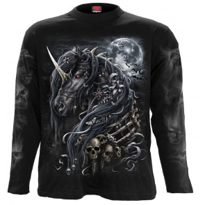 Dark unicorn - T-shirt licorne gothic - Homme - Spiral