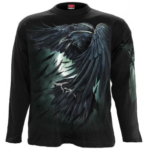 Shadow raven - T-shirt dark - Corbeau - Homme - Manches longues