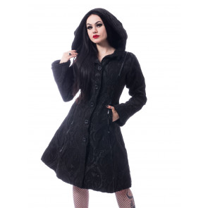 magasin vente vetement manteau femme gothic rock poizen industries Mansion model