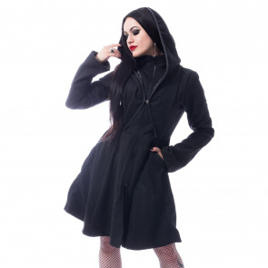 Manteau Rock Gothic femme - Melina coat - Poizen industries