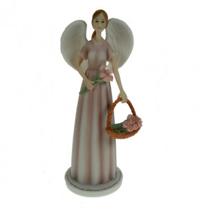 ange fleur statuette angélique