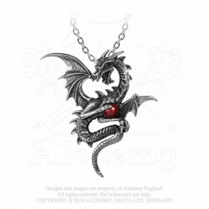 boutique bijou pendentif dragon alchemy gothic p756