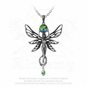The Green Goddess - Pendentif fée - Alchemy Gothic