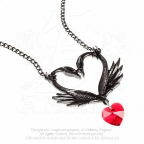 The Black Swan Romance - Pendentif - Alchemy Gothic