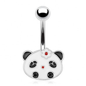 boutiquen ligne piercings nombril motif panda manga