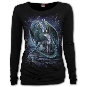 Protector of magic - T-shirt femme - Dragon Licorne - Spiral