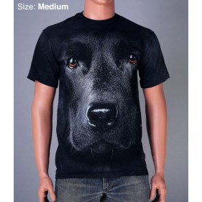 Labrador noir - T-shirt chien - The Mountain