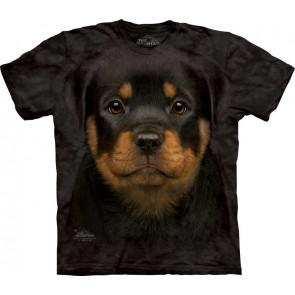 tee shirts chiots motif chien rottweiler - The Mountain