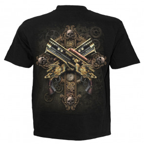 Steampunk skeleton - T-shirt homme - Spiral
