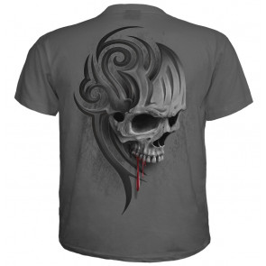Death roar - T-shirt homme crane - Spiral