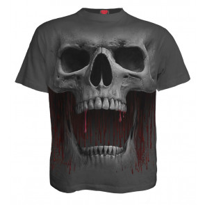 Death roar - T-shirt homme crane - Spiral