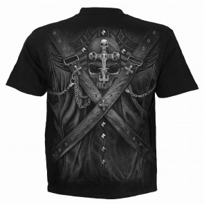 Strapped - T-shirt gothique dark - Homme - Spiral