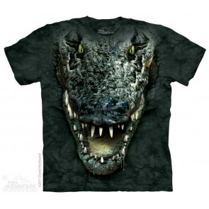 tee shirt gator head - tête crocodile - the mountain
