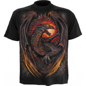 tee shirt dragon furnace