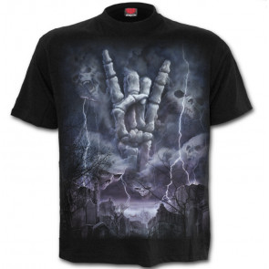 boutique tee shirt rock dark heavy metal guitare