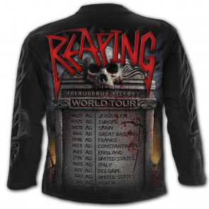 Reaping tour - T-shirt reaper rock metal - Manches longues