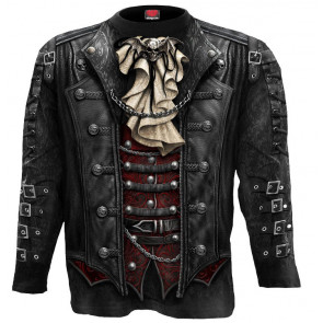 boutique vêtement motif steampunk gothic tee shirt homme
