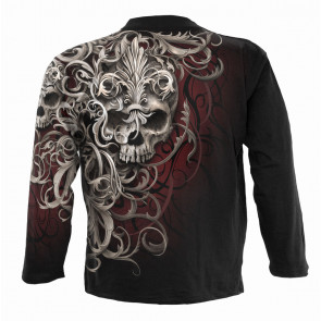 Skull shoulder - T-shirt homme - Dark fantasy - Manches longues