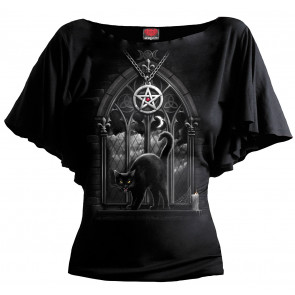 Witch night - Tee-shirt femme - Chat Fantasy