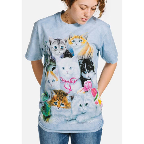 T-shirt pour femme Motif adorables chatons
