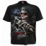boutique en ligne vente tee shirt motard motif moto squelette rock dark