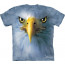 t-shirt the muntain eagle face